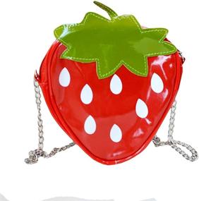 img 4 attached to Mily Messenger Summer Handbag Strawberry