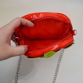 img 2 attached to Mily Messenger Summer Handbag Strawberry