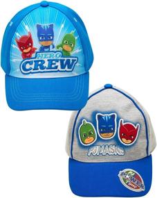 img 3 attached to PJ Masks Cotton Baseball Embroidery Boys' Accessories and Hats & Caps
