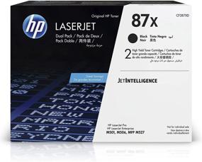 img 4 attached to 🖨️ HP 87X CF287XD: Black High Yield Toner-Cartridges for HP LaserJet Enterprise M527, M506, M501