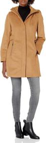 img 3 attached to 🧥 Wool Coat with Hood for Women by Vince Camuto
