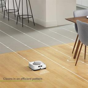 img 1 attached to 🤖 iRobot Braava Jet m6 (6110) Wi-Fi Connected Ultimate Robot Mop - Precision Jet Spray, Smart Mapping, Works with Alexa, Ideal for Multiple Rooms, Recharges and Resumes (+7 Extra Dry Sweeping Pads)