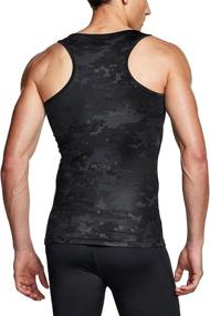 img 3 attached to 🏋️ TSLA Men's Athletic Compression Sleeveless Tank Top: Ultimate Performance for Running, Basketball, and Workouts in Cool Dry Fabric