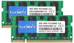 img 4 attached to TECMIYO DDR2 PC2-6400 DDR2 800 4GB Kit (2X2GB) Non ECC Unbuffered 1