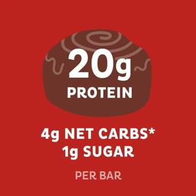 img 1 attached to 🍫 Quest Nutrition Protein Bar: High Protein, Gluten Free, 12-Count Variety Pack, Cinnamon Roll Flavor – 25.4 Oz