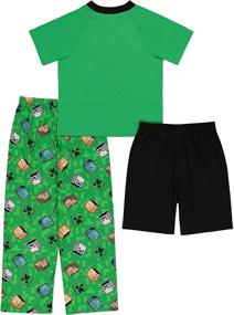 img 3 attached to Minecraft Boys Pajama Creeper Sketch Boys' Clothing