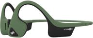 🌲 aftershokz air as650fg: беспроводные костные проводящие наушники зеленого цвета леса - непревзойденный опыт прослушивания логотип