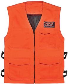 img 1 attached to 🧥 Water-Resistant Poly Cotton Orange ProVest