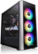 🔥 корпус thermaltake level 20 mt argb mid tower с закалённым стеклом - черный: идеальный выбор для геймеров и технофилов логотип