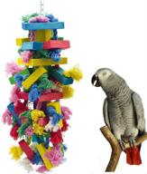 🦜 zohoko parrot skill training educational interactive toys: building blocks, nibbling & foraging fun for conures, budgies, and lovebirds logo