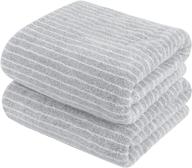 🧼 kinhwa microfiber bath towels: luxurious, soft, and absorbent 2-pack towels for sports, travel, fitness, and more logo