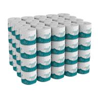 🧻 georgia-pacific angel soft ps 16880 white 2-ply premium embossed bathroom tissue | bulk case of 80 rolls, 450 sheets per roll | high-quality everyday toilet paper for home or office logo