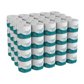 img 4 attached to 🧻 Georgia-Pacific Angel Soft ps 16880 White 2-Ply Premium Embossed Bathroom Tissue | Bulk Case of 80 Rolls, 450 Sheets Per Roll | High-Quality Everyday Toilet Paper for Home or Office