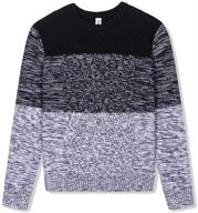 👕 boboyoyo sweater sleeve round pullover: stylish boys' clothing and sweaters for extra comfort logo