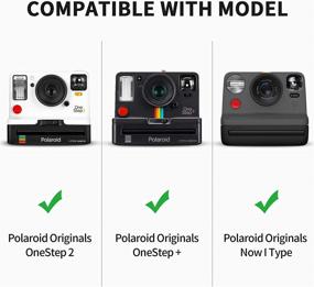 img 3 attached to 📷 Polaroid Originals Onestep 2 VF/Now I-Type/OneStep+ Instant Camera Yinke Case - Hard Protective Travel Storage Bag (Blue)