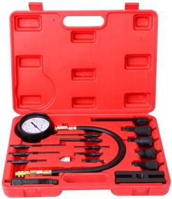 img 4 attached to 🔧 WINMAX TOOLS AUTOMOTIVE: 16PCS Professional Diesel Engine Cylinder Compression Tester Tool Kit Set w/ Case – Ideal for Auto, Tractor, Semi