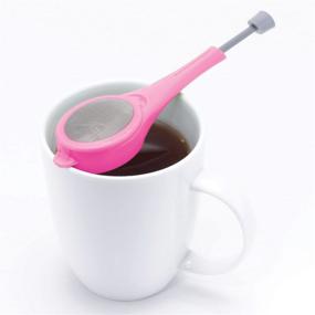 img 3 attached to Jokari Total Tea Infuser, Pink - Enhanced SEO, 1-Pack