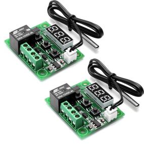 img 3 attached to 🌡️ HiLetgo 2pcs W1209 12V DC Digital Temperature Controller Board Micro Digital Thermostat -50-110°C Electronic Temp Control Module Switch with 10A Relay and Waterproof