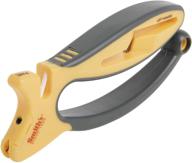 🔪 smith's jiffy-pro handheld sharpener 50185 in vibrant orange logo