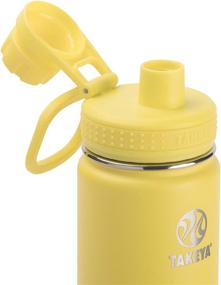 img 3 attached to 🌟 Stay Refreshed On-The-Go with Takeya Actives Insulated Water Bottle in Canary - 22 oz