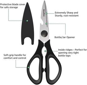 1Pack Herb Cutter Scissors 5 Blade Scissors Kitchen Multipurpose