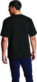 img 3 attached to 👕 Champion Graphic Jersey Black: Stylish Men's Clothing in Large Size | T-Shirts and Tanks