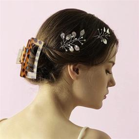 img 2 attached to KAIDIFI Styling Tortoise Barrette Accessories