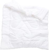 🛏️ j-pinno toddler lightweight duvet insert - white, machine washable - 47" x 59" - enhanced seo logo