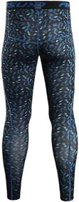 img 2 attached to ARSUXEO Men's Compression Tights: Enhance Performance with K3 Running Pants Leggings