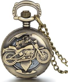 img 4 attached to 🏍️ Rev Up Your Style with JewelryWe Fathers Motorcycle Movement Numerals