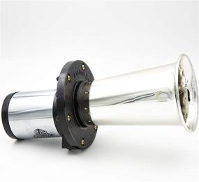 img 1 attached to 🚗 weishine- Silver Antique Vintage Classic Old Car Air Horn Ahooga OOGA 12V '110dB' - Clear Sound for Effective Vehicle Alert