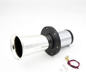 img 4 attached to 🚗 weishine- Silver Antique Vintage Classic Old Car Air Horn Ahooga OOGA 12V '110dB' - Clear Sound for Effective Vehicle Alert