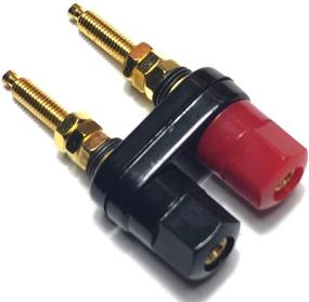 img 2 attached to 🔌 Amplifier/Speaker Power Cable Connector - CESS Dual Binding Post Terminal with Banana Jack Socket, 2.3" Length (2 Pack)