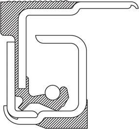 img 1 attached to National Oil Seals 370150A Seal