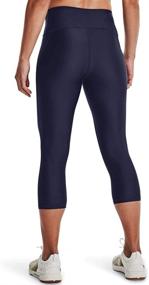 img 2 attached to 🔥 Enhanced Performance: Under Armour Women's High Waisted Pocketed Capri with HeatGear Technology