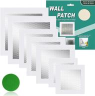 🔨 7-pack drywall repair kit | 2/4/6-inch wall hole repair | self-adhesive wall patch | ideal for patching & repairing walls, plaster, & drywall logo