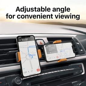 img 2 attached to Top-rated BESTRIX Phone Vent Holder: Secure Car Mount for iPhone, Galaxy & All Smartphones Up to 6.5