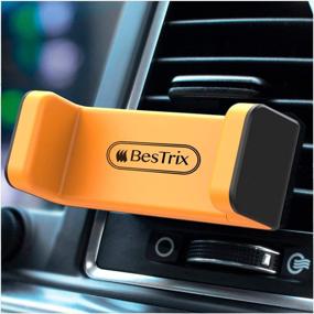 img 4 attached to Top-rated BESTRIX Phone Vent Holder: Secure Car Mount for iPhone, Galaxy & All Smartphones Up to 6.5