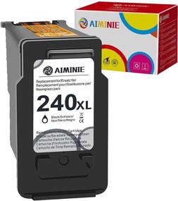 img 4 attached to 🖨️ Aiminie Remanufactured Canon PG-240XL Black Ink Cartridge Replacement for Pixma MG3620 MX432 MG3122 MG3600 MG3222 MG3220 TS5120 MG2120 MX452 MG2220 MG3120 Printer (1-Pack)