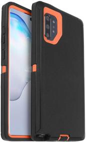 img 4 attached to 📱 AICase Galaxy Note 10 Plus Case - Full Body Rugged Heavy Duty Case with Screen Protector, Drop Protection, Shockproof, Dust Proof - 3-Layer Protective Cover for Samsung Galaxy Note 10 Plus