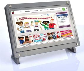 img 2 attached to 🖥️ Enhance Your Raspberry Pi, Computer, TV Box, DVR, and Game Device with a 7 Inch Touch Screen Display + Acrylic Stand (1024x600 HDMI Driver Free)