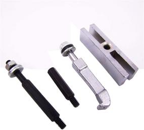 img 1 attached to 🔧 HFS (R Mini) 9-Piece Bearing Puller Kit: Yoke, Extensions & Bearing Separator