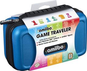 img 3 attached to 🧳 Deluxe Traveler Nintendo 3DS Amiibo Case – Officially Licensed Protection for Storage, Display, and Carrying – Blue