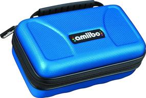 img 1 attached to 🧳 Deluxe Traveler Nintendo 3DS Amiibo Case – Officially Licensed Protection for Storage, Display, and Carrying – Blue