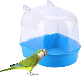 img 4 attached to YNC Bathtub Accessories Cockatiel Birds，Parakeet