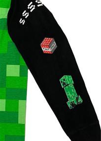 img 3 attached to Minecraft Creeper Little Sleeve Graphic