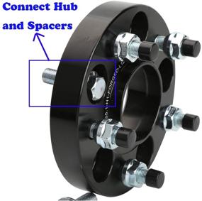 img 2 attached to 🔩 KSP болты для колес M12X1,25 гайки колесные - упаковка 20 шт., длина стержня 28 мм, угловое седло 60 градусов - подходит для J-E-E-P Renegade, Compass, Cherokee и других