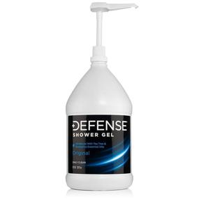 img 4 attached to 🛀 Defend Your Skin with Defense Soap Body Wash Shower Gel - 1 Gallon (128 Fl Oz)