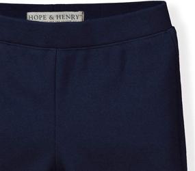 img 2 attached to Henry Hope Girls' Button Ponte Pants & Capris: Stylish Clothing for Girls