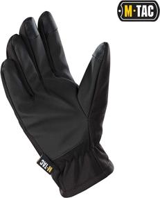 img 3 attached to Ultimate Protection: M-Tac Tactical Winter Soft Shell Gloves – Water Resistant, Insulated for Army Military